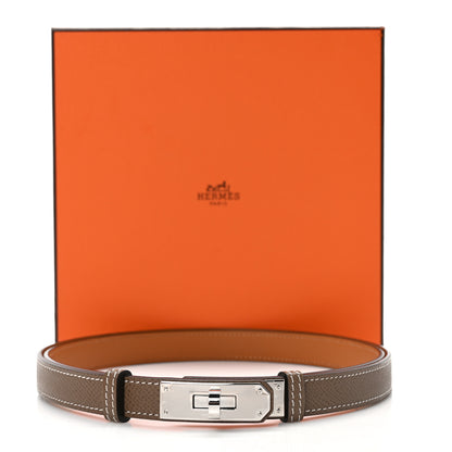Hermes Epsom Kelly Belt Etoupe 4 of 4