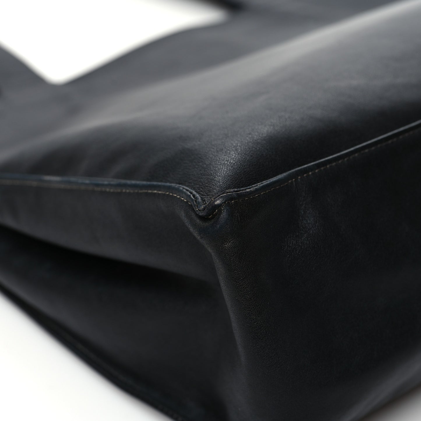 Calfskin CC Tote Black