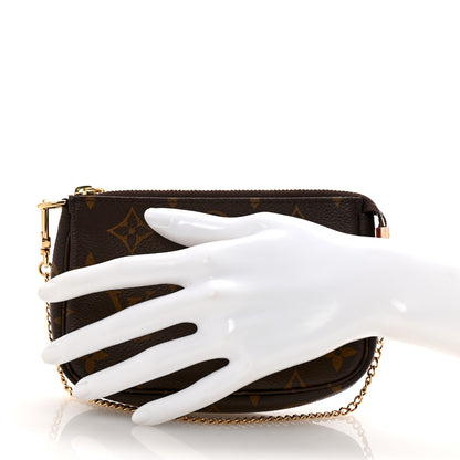 Louis Vuitton Monogram Mini Pochette Accessories 2 of 8