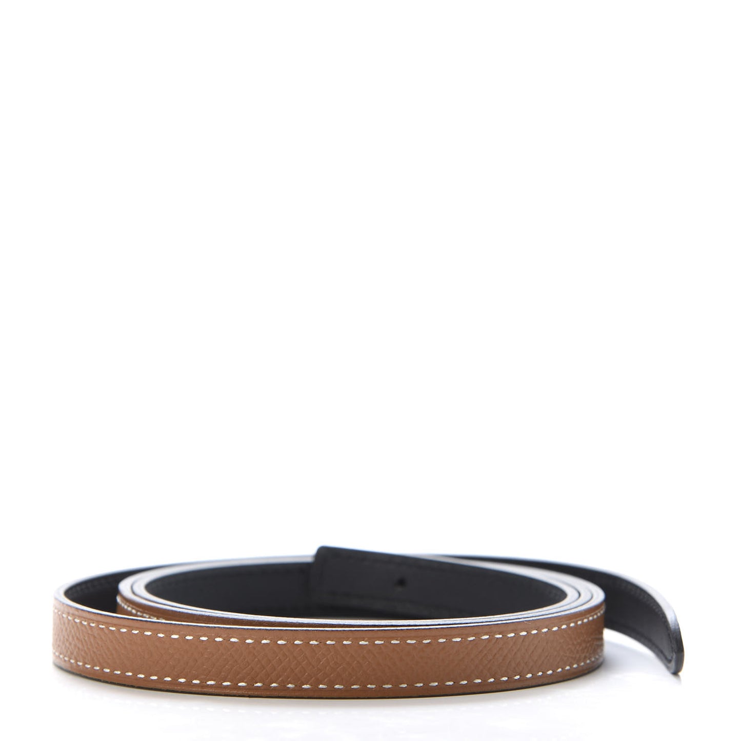 Epsom Swift 13mm Belt Strap 90 Gold Black