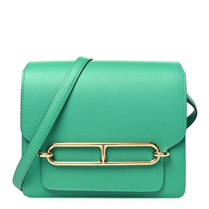 Hermes Evercolor Mini Sac Roulis Menthe 1 of 10
