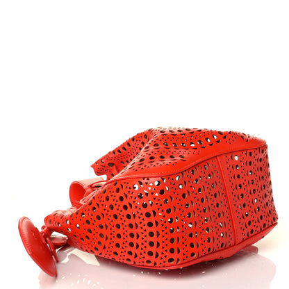 Alaia Lux Calfskin Vienne Rose-Marie 19 Orange 3 of 5