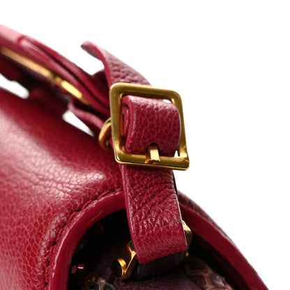 Louis Vuitton Monogram Sequins Savage Cub Clutch Rose 13 of 13