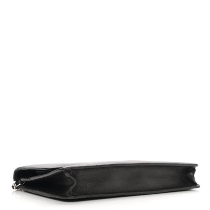 Chanel Goatskin Wallet on Chain WOC Black 3 of 12