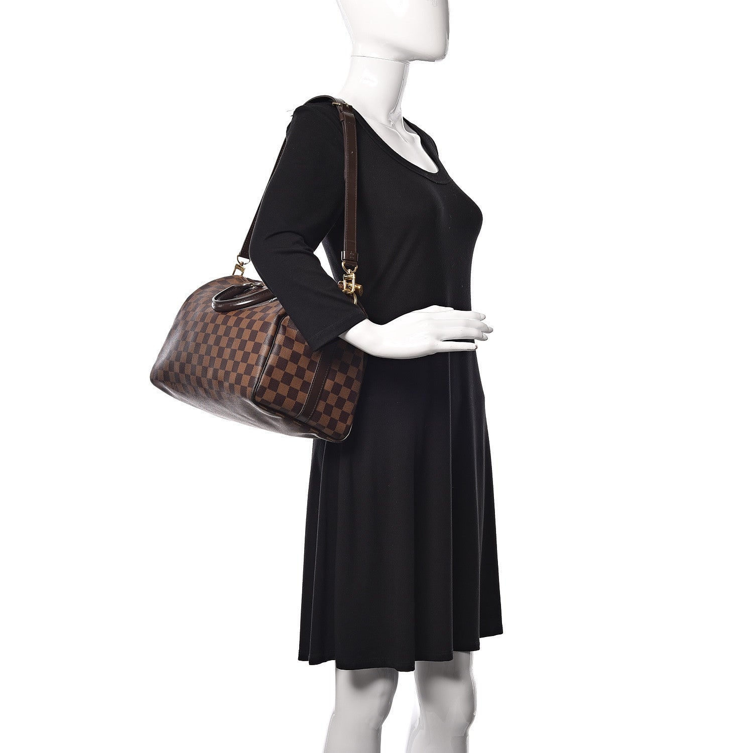 Louis Vuitton Damier Ebene Speedy Bandouliere 30 2 of 12