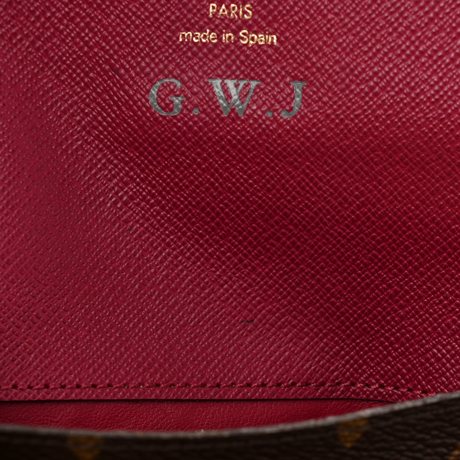 Louis Vuitton Monogram Emilie Wallet Fuchsia 9 of 11