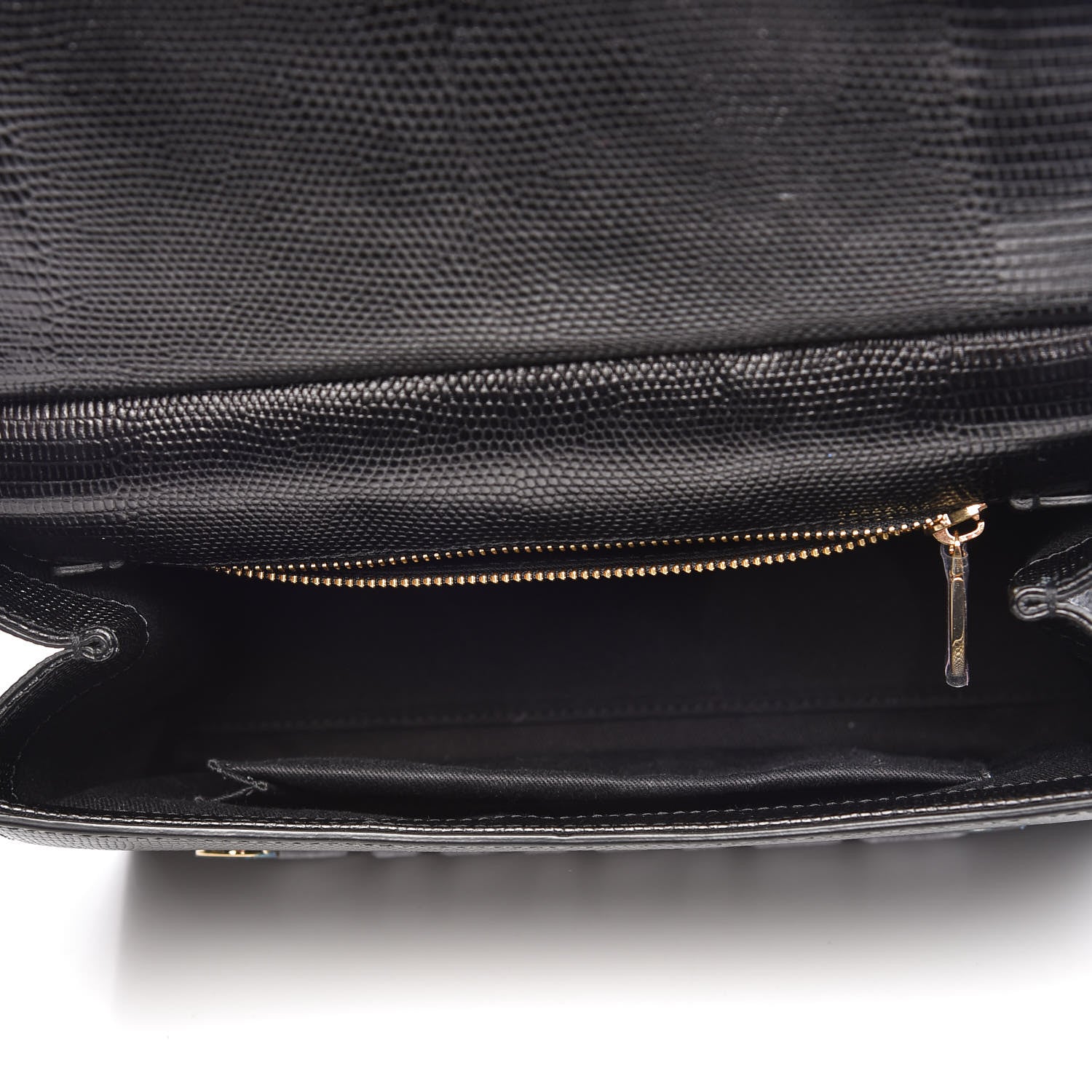 Dolce & Gabbana Calfskin Iguana Embossed Studded Medium Fashion Sinner Patch Miss Sicily Satchel Black 7 of 10