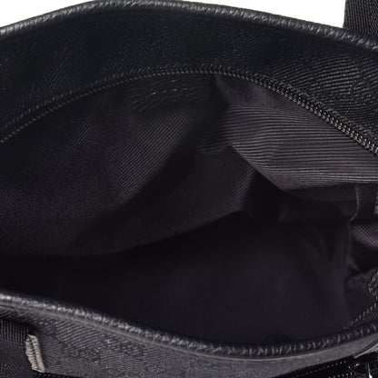 Gucci Monogram Tote Bag Black 5 of 8