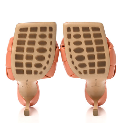 Bottega Veneta Nappa Maxi Intrecciato Lido Mule Sandals 39 Papaya 9 of 14