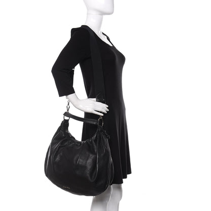 Miu Miu Vitello Daino Hobo Black 2 of 13