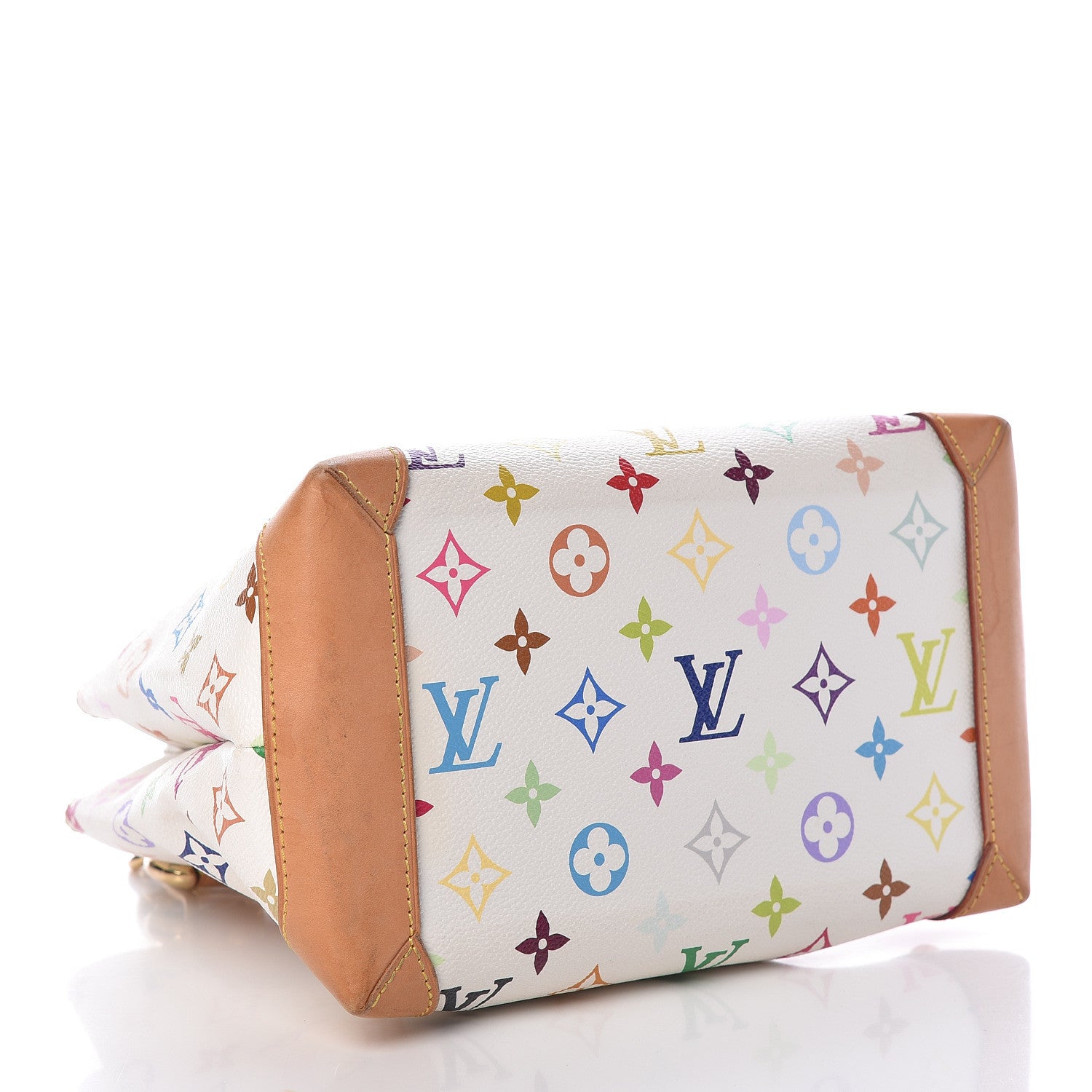 Louis Vuitton Monogram Multicolor Audra White 4 of 20