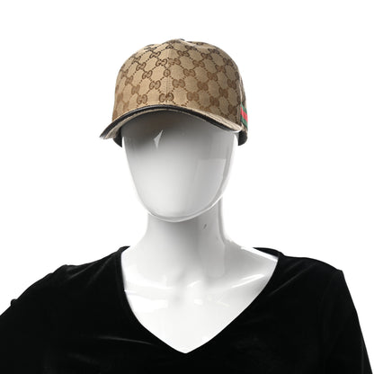 Gucci Monogram Web Baseball Hat L Beige Cocoa 2 of 9