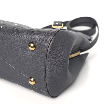 Louis Vuitton Empreinte Studded Montaigne BB Gris Silver 9 of 9