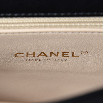 Chanel Lambskin Small Carry Chic Flap Black 6 of 9