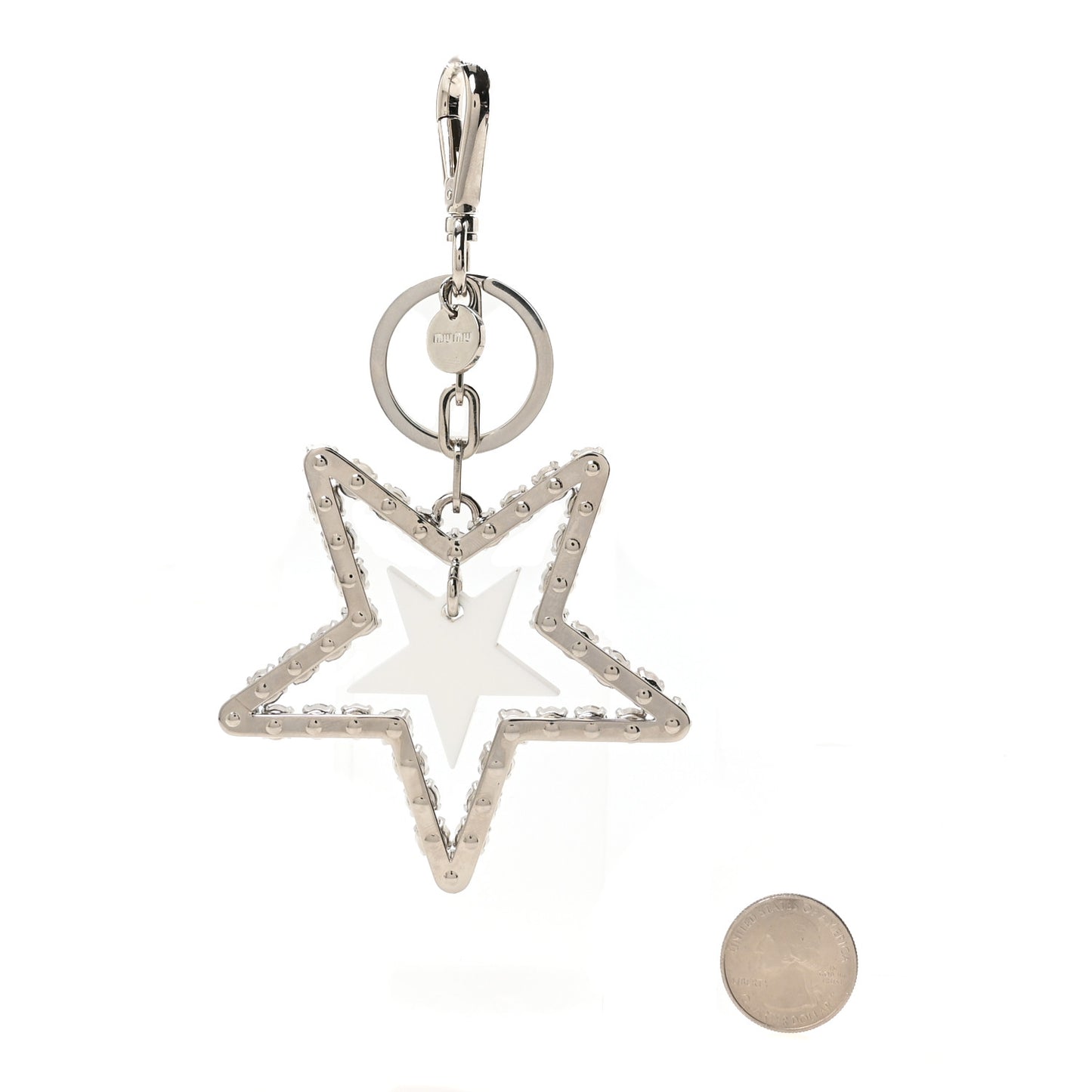 Pearl Star Bag Charm