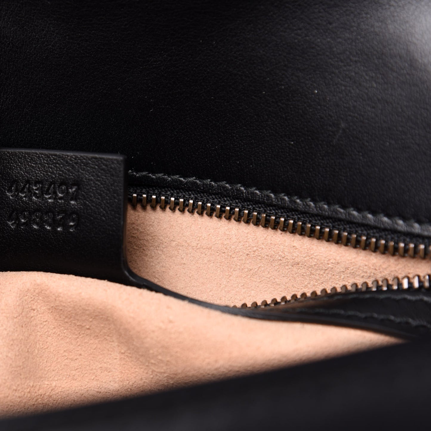 Calfskin Matelasse Small GG Marmont Shoulder Bag Black