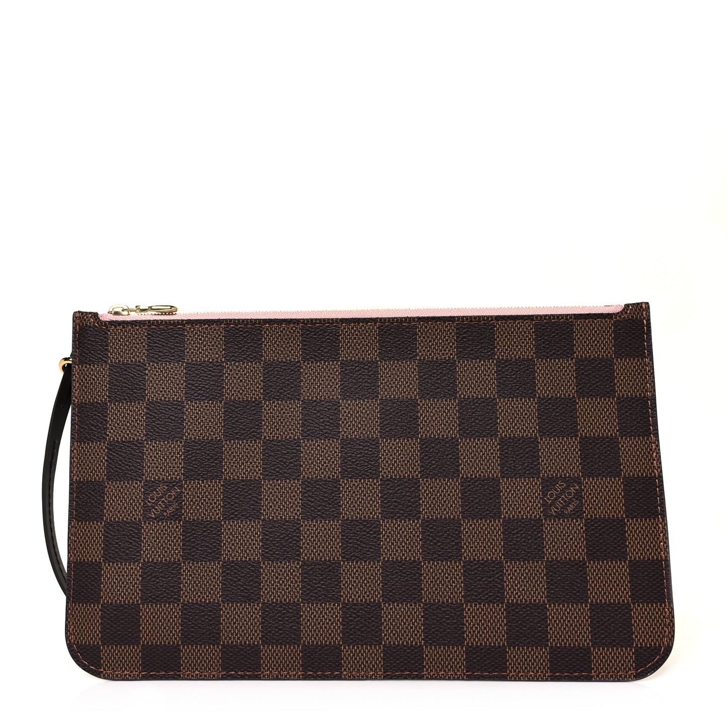 Damier Ebene Neverfull MM GM Pochette Rose Ballerine