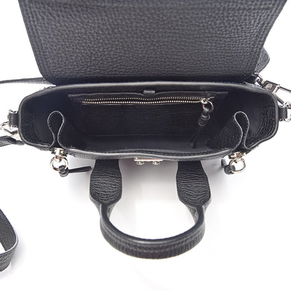 3.1 Phillip Lim 3.1 Textured Calfskin Mini Pashli Satchel Black 5 of 9