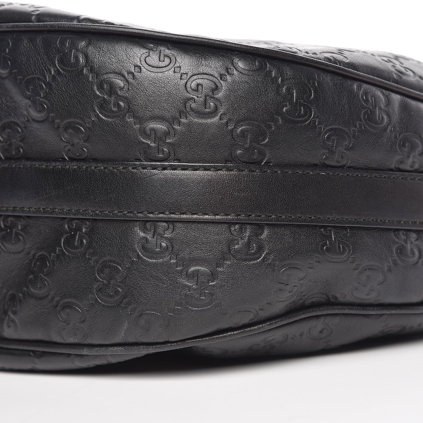 Guccissima Medium GG Twins Hobo Black