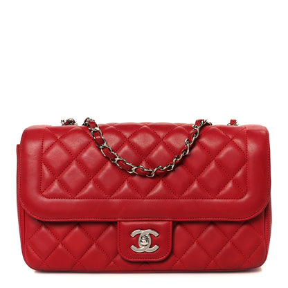 Chanel Lambskin Medium Coco Rider Flap Red 1 of 11