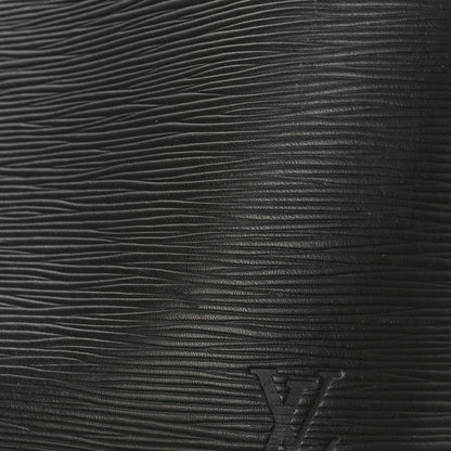 Louis Vuitton Epi Neverfull MM Black 9 of 9