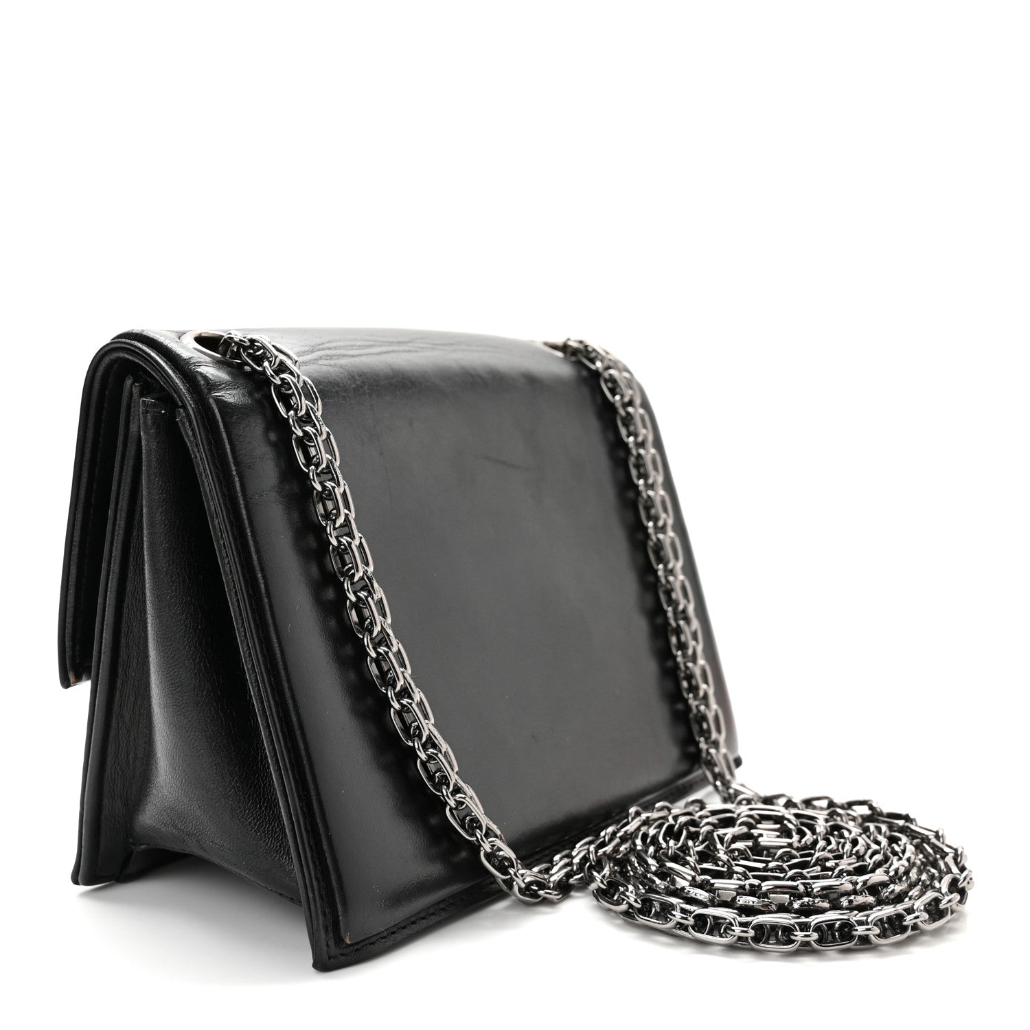 Chanel Lambskin Mademoiselle Flap Black 3 of 10