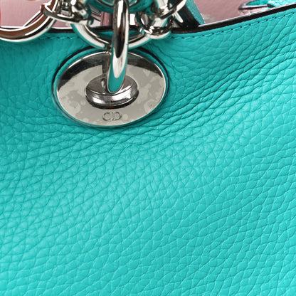 Christian Dior Bullcalf Medium Diorissimo Tote Turquoise 13 of 15