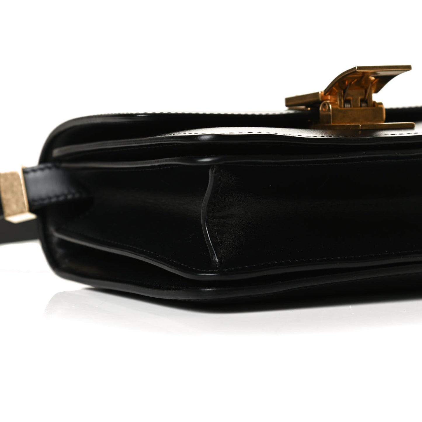 Box Calfskin Small Classic Box Flap Bag Black