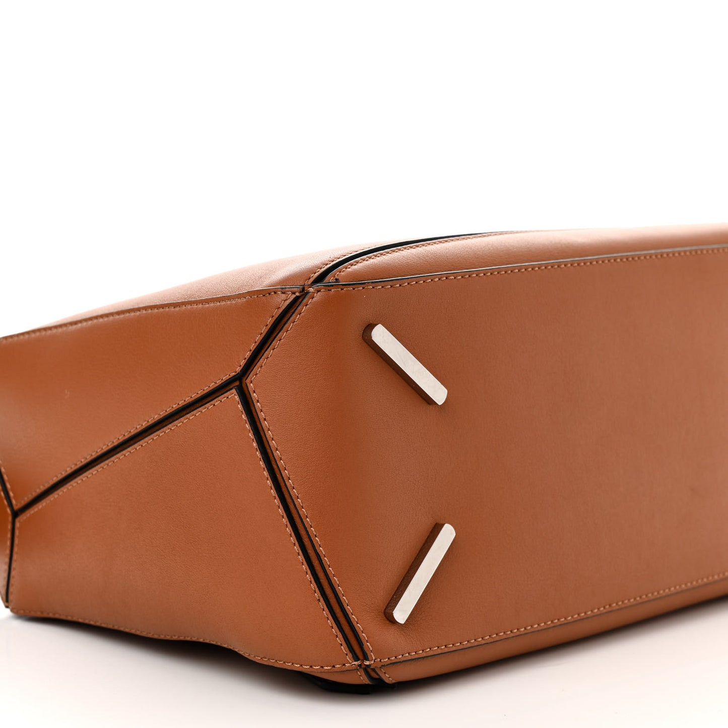 Calfskin Medium Puzzle Bag Tan