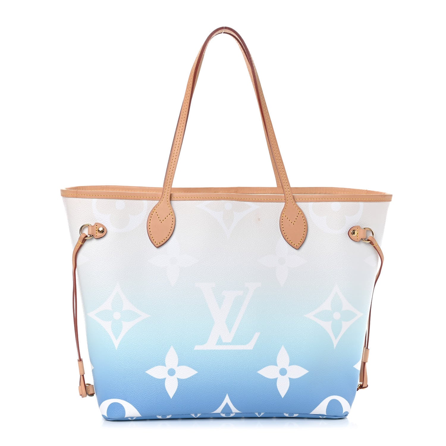 Louis Vuitton Monogram Giant By The Pool Neverfull MM Blue 1 of 4