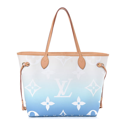 Louis Vuitton Monogram Giant By The Pool Neverfull MM Blue 1 of 4