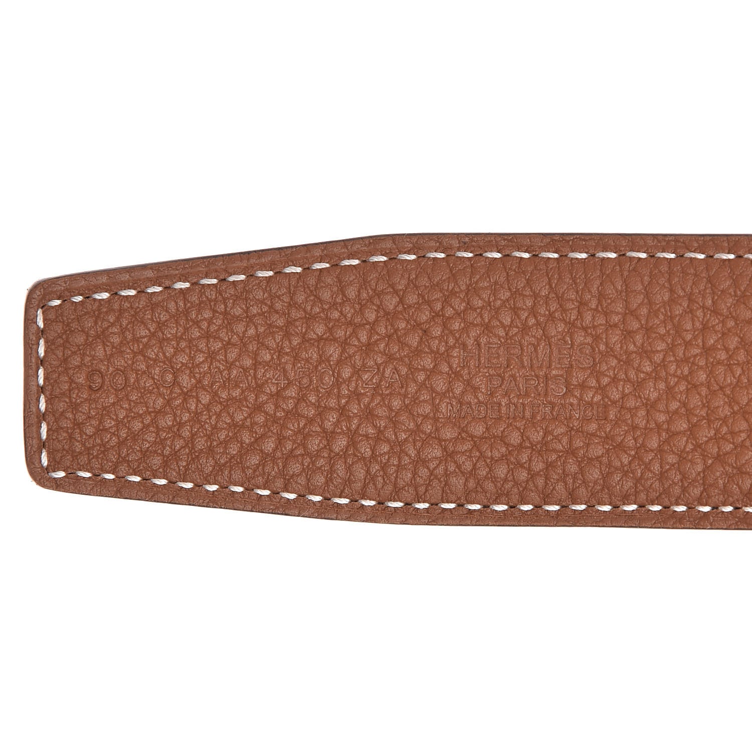 Hermes Box Togo 32mm Pegase H Belt 90 Black Gold 4 of 7