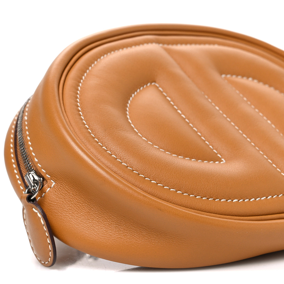 Hermes Swift Verso In-The-Loop Belt Bag Sesame Lime 9 of 10