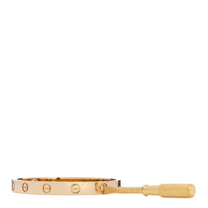 Cartier 18K Yellow Gold LOVE Bracelet 16 3 of 9