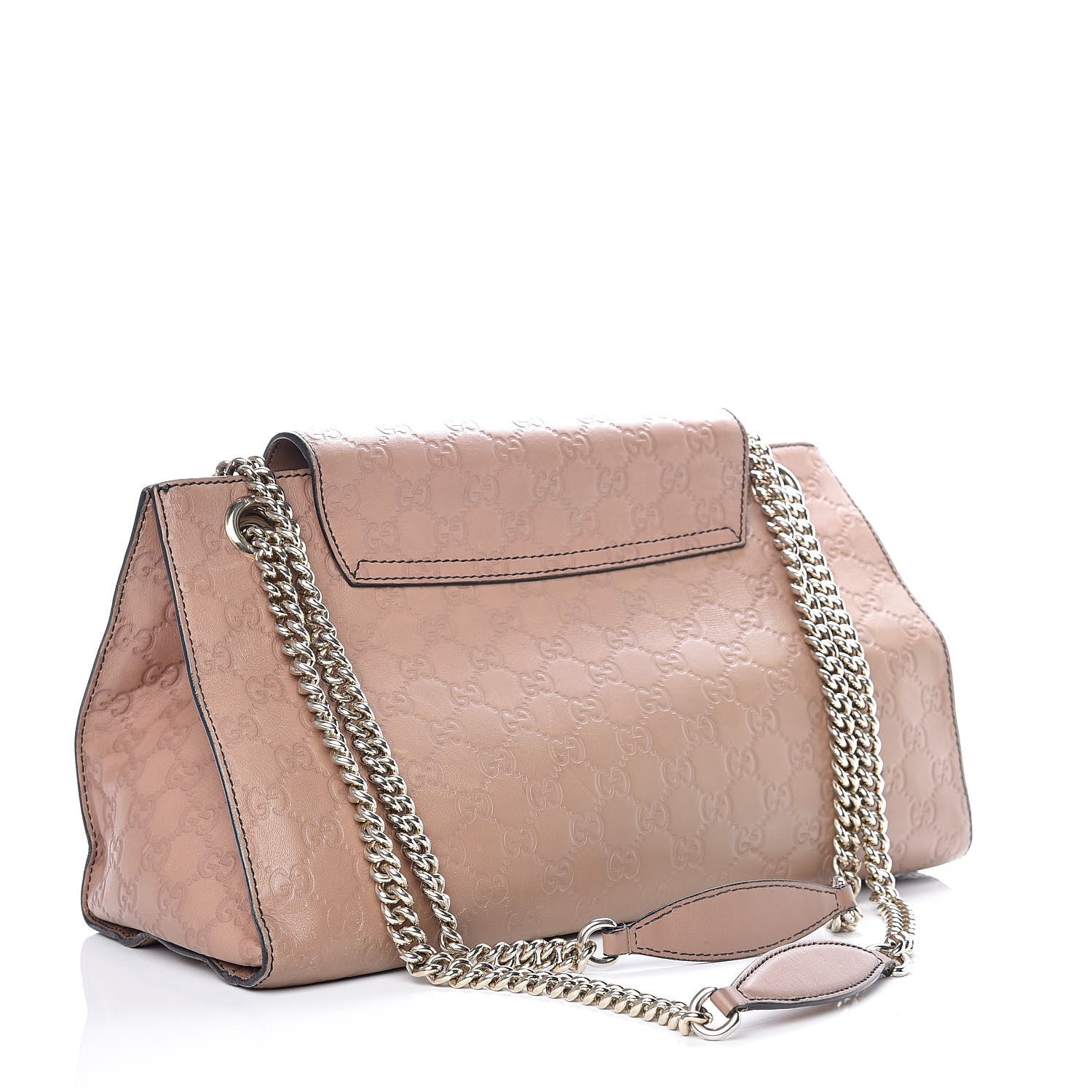 Gucci Guccissima Large Emily Chain Shoulder Bag Camelia 3 of 18