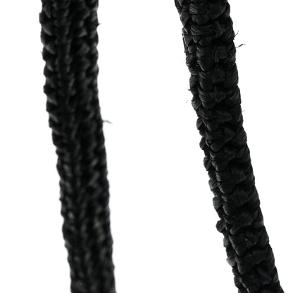 The Row Raffia Genevieve Tote Bag Black 10 of 11