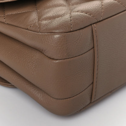 Chanel Caviar Quilted Mini All About Flap Bag Brown 8 of 9