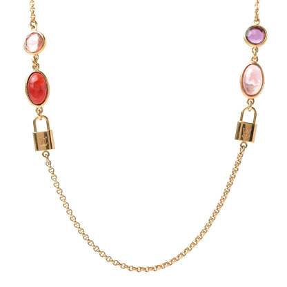 Louis Vuitton Colourgram Supple Long Necklace Gold 3 of 8