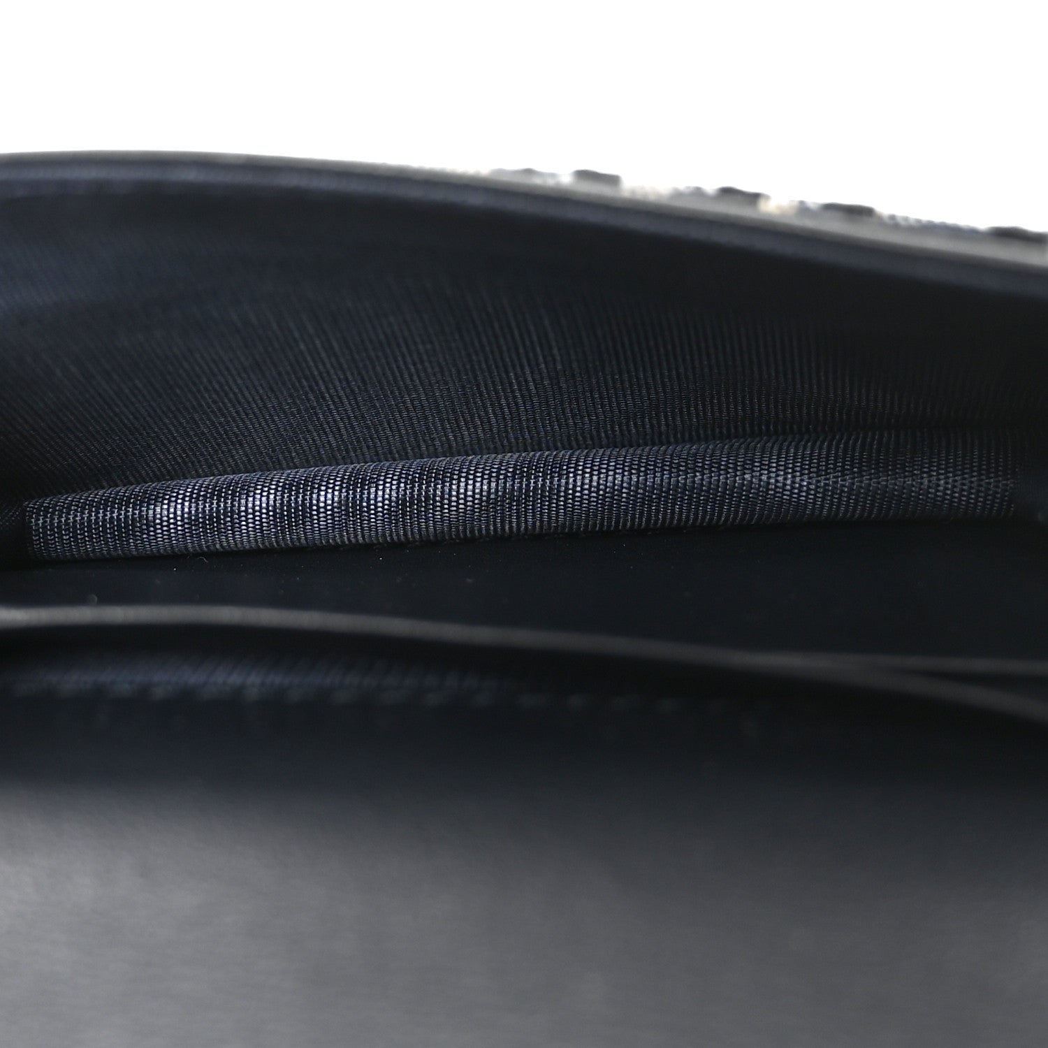 Christian Dior Oblique Saddle Card Holder Blue 5 of 7