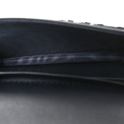 Christian Dior Oblique Saddle Card Holder Blue 5 of 7