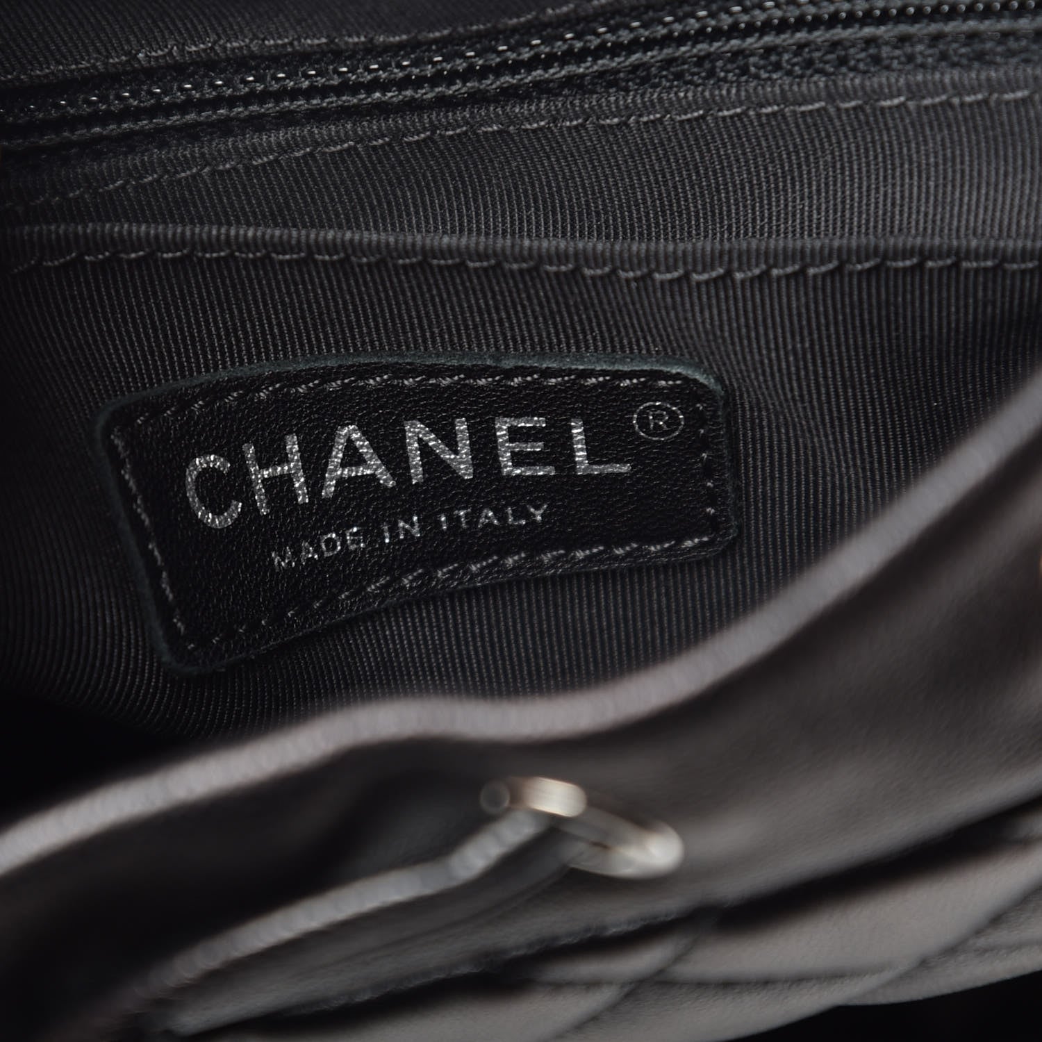 Chanel Calfskin Quilted Small Urban Spirit Backpack Black 6 of 10