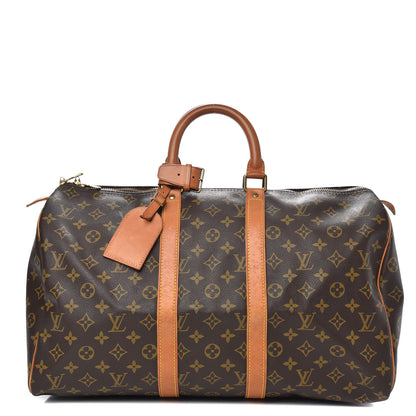 Louis Vuitton Monogram Keepall 45 1 of 14