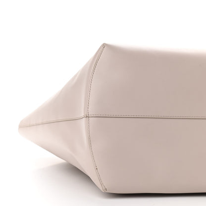Fendi Vitello Ginevra Elaphe Monster Eyes Shopping Tote Grigio Polvere Naturale 9 of 10