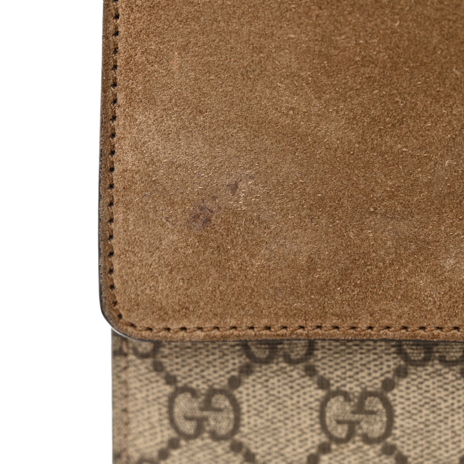 Gucci GG Supreme Monogram Small Dionysus Shoulder Bag Taupe 13 of 15