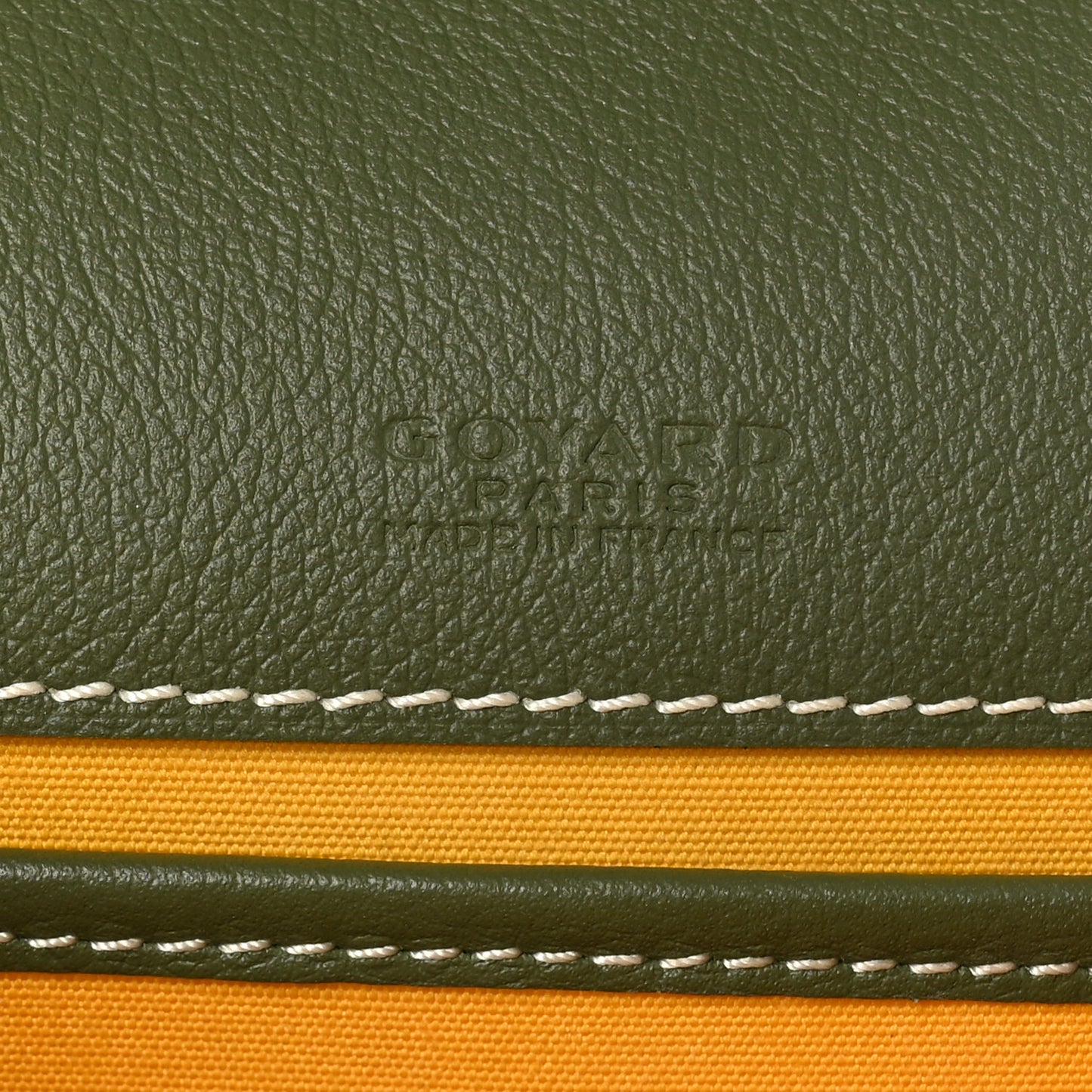 Goyardine Belvedere PM Messenger Bag Kaki