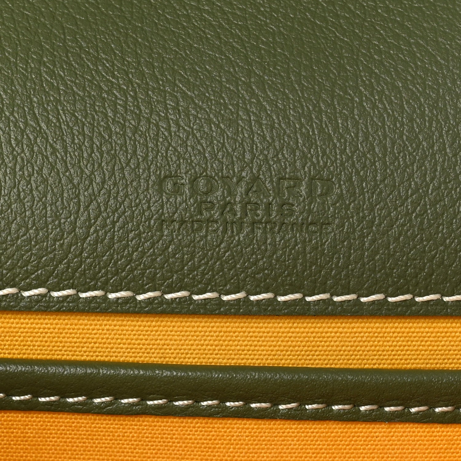 Goyard Goyardine Belvedere PM Messenger Bag Kaki 6 of 9