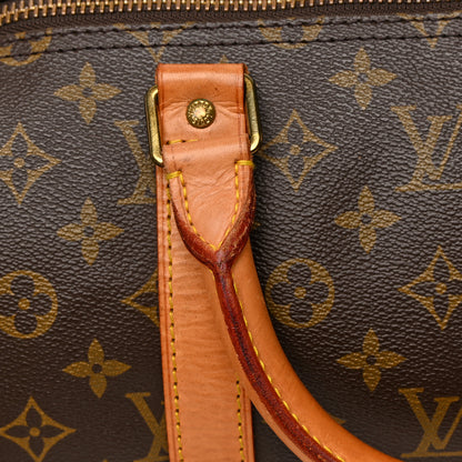 Louis Vuitton Monogram Keepall Bandouliere 55 13 of 17