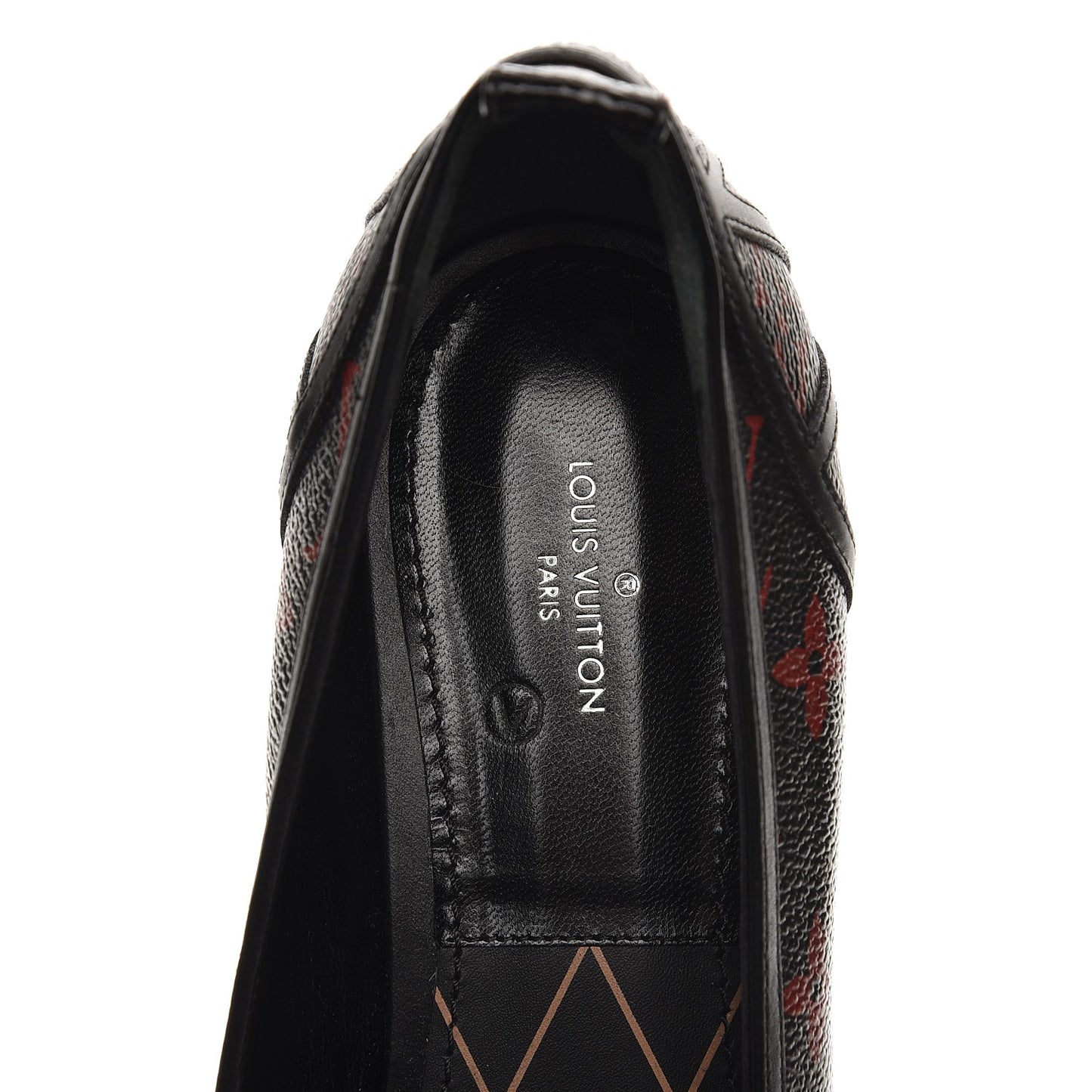 Monogram Infrarouge New Revival Ballerina Flats 41 Black