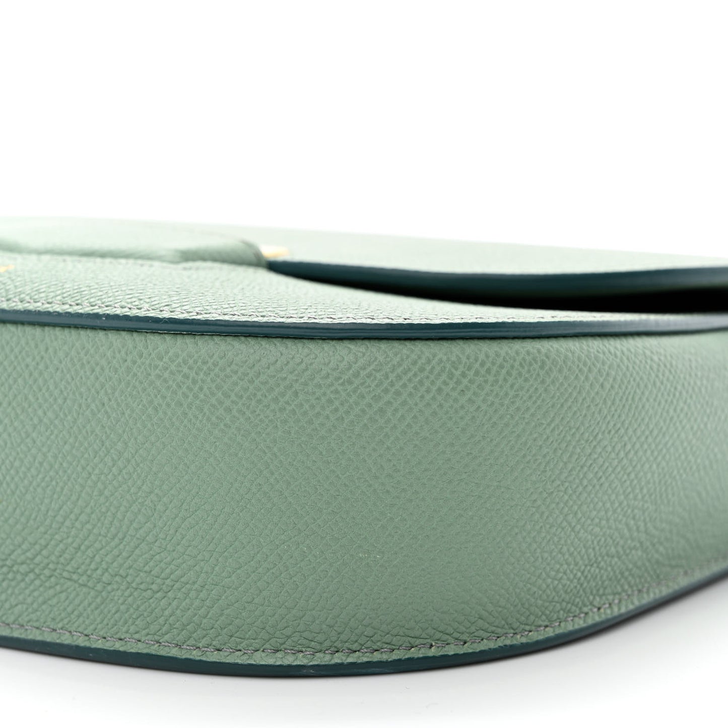 Baby Grained Calfskin Small Trotteur Jade