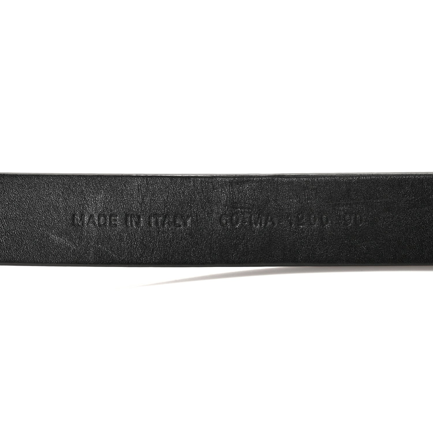 Christian Dior Calfskin Saddle Belt 90 Black 3 of 6